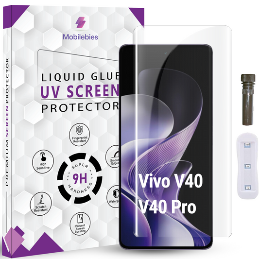 Vivo V40 Pro Advanced HD+ UV Glass Screen Protector