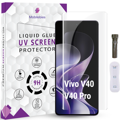 Vivo V40 Advanced HD+ UV Glass Screen Protector