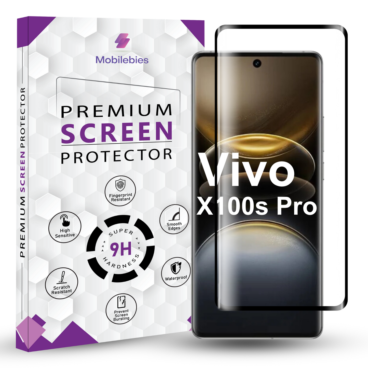 Vivo X100s Pro Full Glue Screen Protector