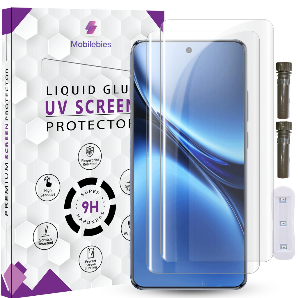 Tempered Glass For Vivo X200 Pro Advanced HD+ UV Glass Screen Protector Guard