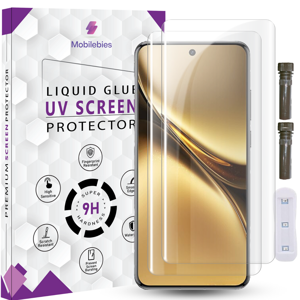 Tempered Glass For Vivo X200 Advanced HD+ UV Glass Screen Protector Guard