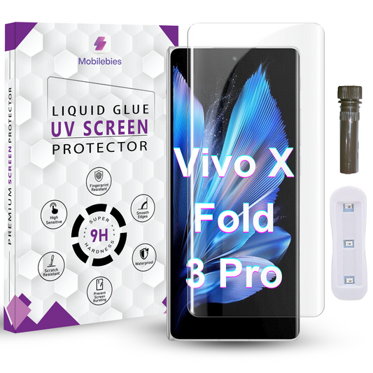 Vivo X Fold 3 Pro Advanced HD+ UV Glass Screen Protector