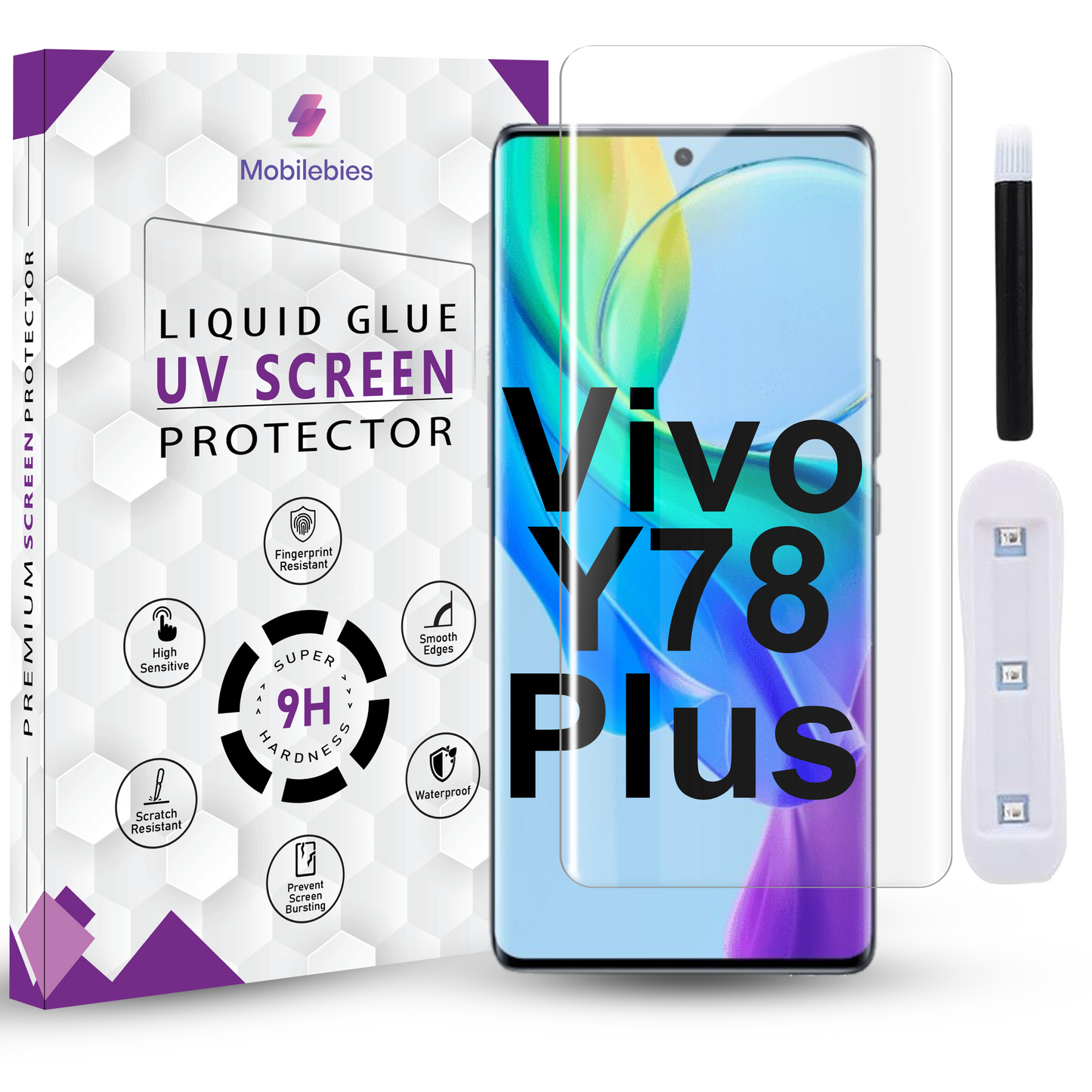 Vivo Y78 Plus Premium HD+ UV Glass Screen Protector