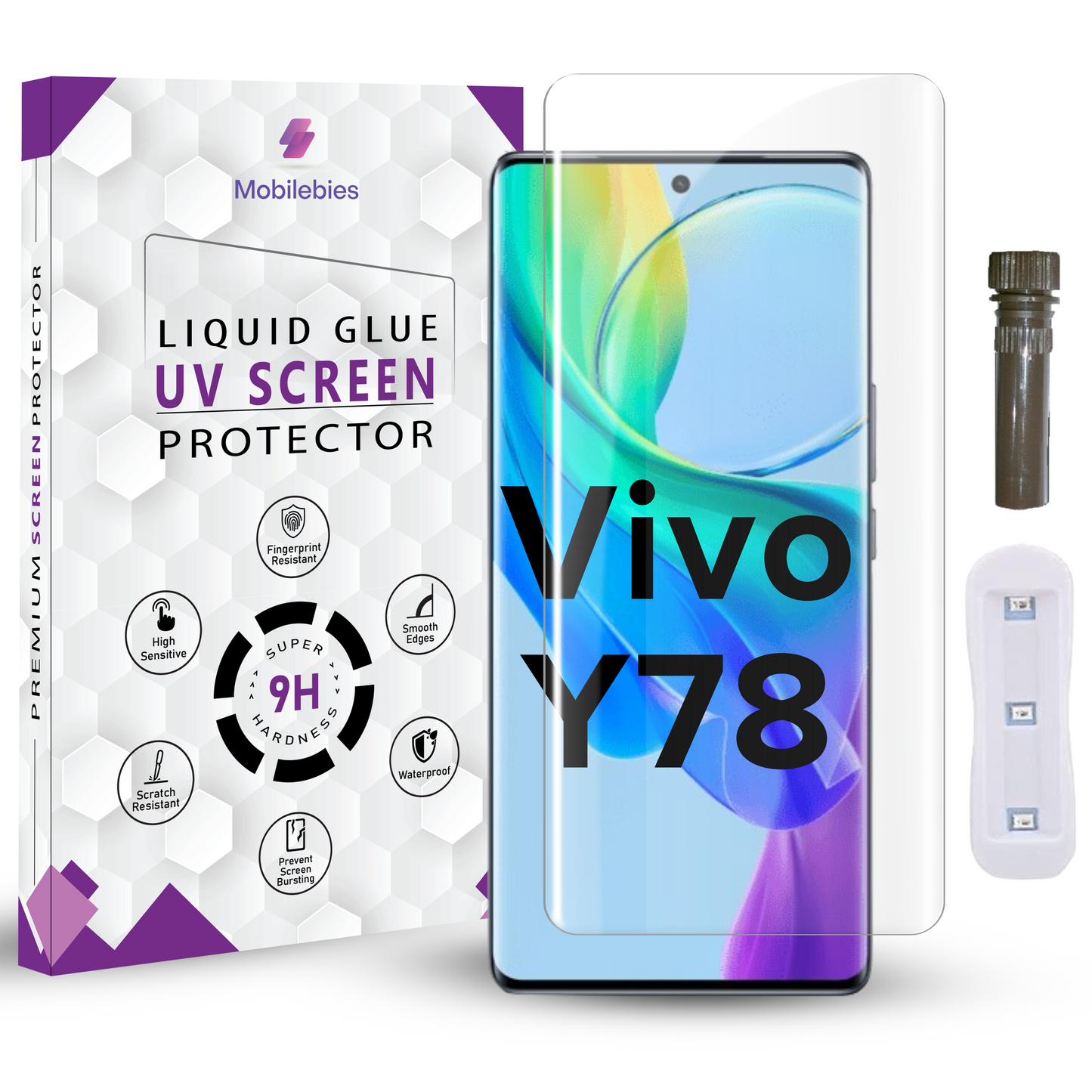 Vivo Y78 Advanced HD+ UV Glass Screen Protector