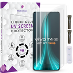 Tempered Glass For Vivo T4 Advanced HD+ UV Glass Screen Protector Guard