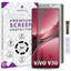 Mobilebies Vivo V50 Advanced HD+ UV Privacy Tempered Glass Screen Protector Guard