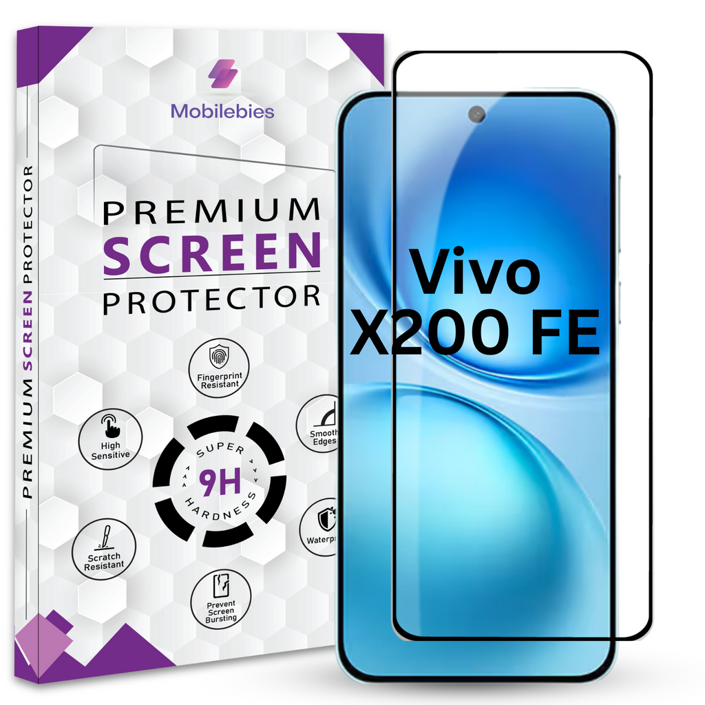 Tempered Glass for Vivo X200 FE Premium Screen Protector Guard