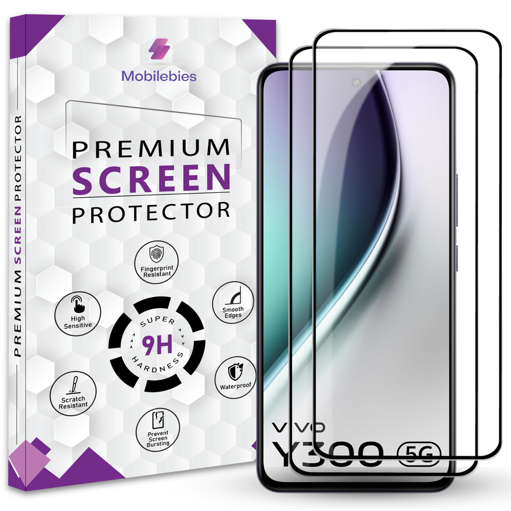 Tempered Glass for Vivo Y300 Premium Screen Protector Guard
