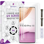 Tempered Glass For Vivo Y400 Pro Advanced HD+ UV Glass Screen Protector Guard