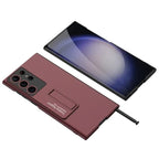 Samsung S24 Ultra Gkk Ultra Thin Bracket Stand Mobile Phone Case
