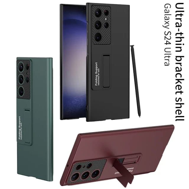 Samsung S24 Ultra Gkk Ultra Thin Bracket Stand Mobile Phone Case
