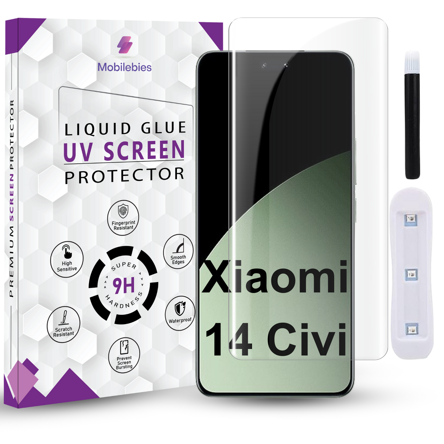 Xiaomi 14 Civi Premium HD+ UV Glass Screen Protector