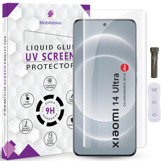 Tempered Glass For Xiaomi 14 Ultra Advanced HD+ UV Glass Screen Protector Guard