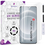 Tempered Glass For Xiaomi 14 Ultra Premium HD+ UV Glass Screen Protector Guard