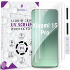 Tempered Glass For Xiaomi 15 Pro Premium HD+ UV Glass Screen Protector Guard