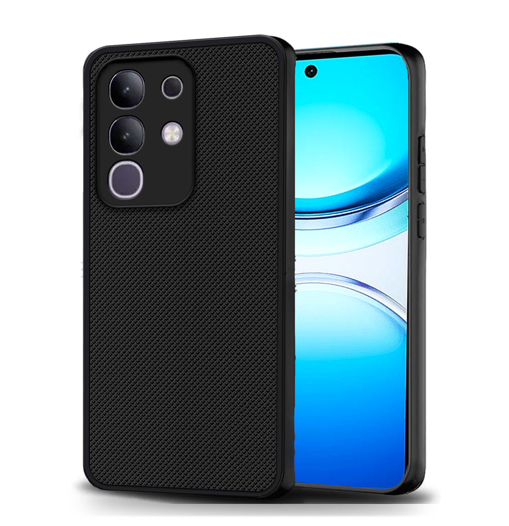 Mobilebies Backcover For iQOO Z10X Super Frosted Shield Case With Salient Dots Case