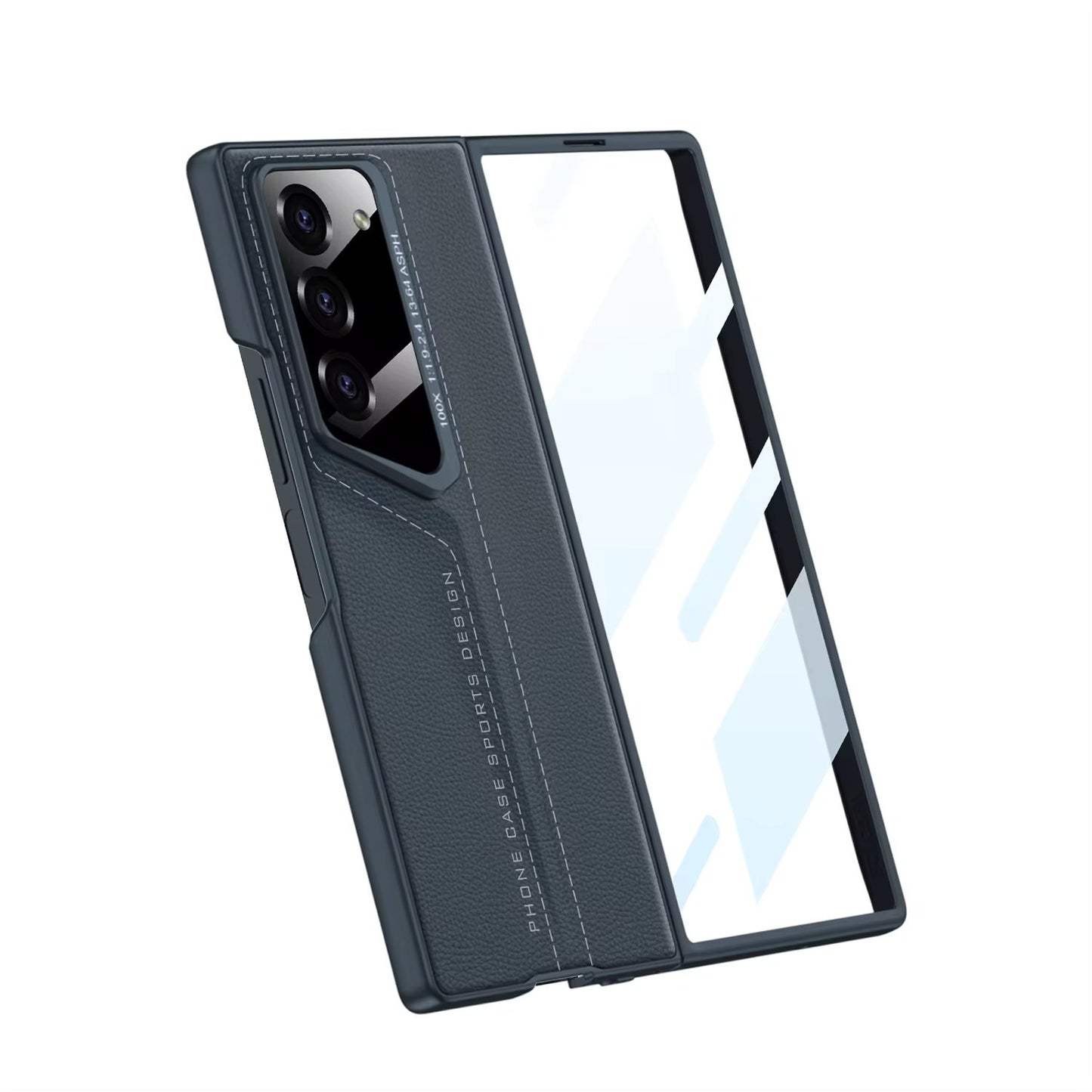 Luxury Shield Pro Leather Case For Samsung Galaxy Z Fold 6