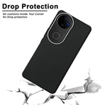 Mobilebies Backcover For VIVO V50 Super Frosted Shield Case With Salient Dots Case