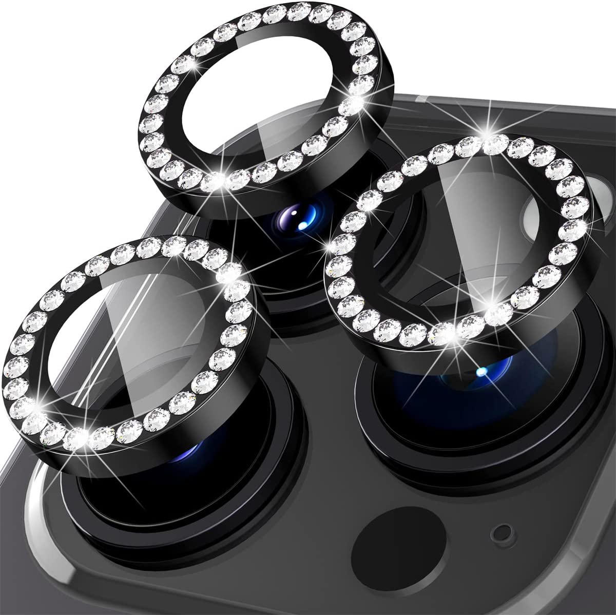IPhone 12 Pro Max Diamond Ring Camera Protector - Mobilebies