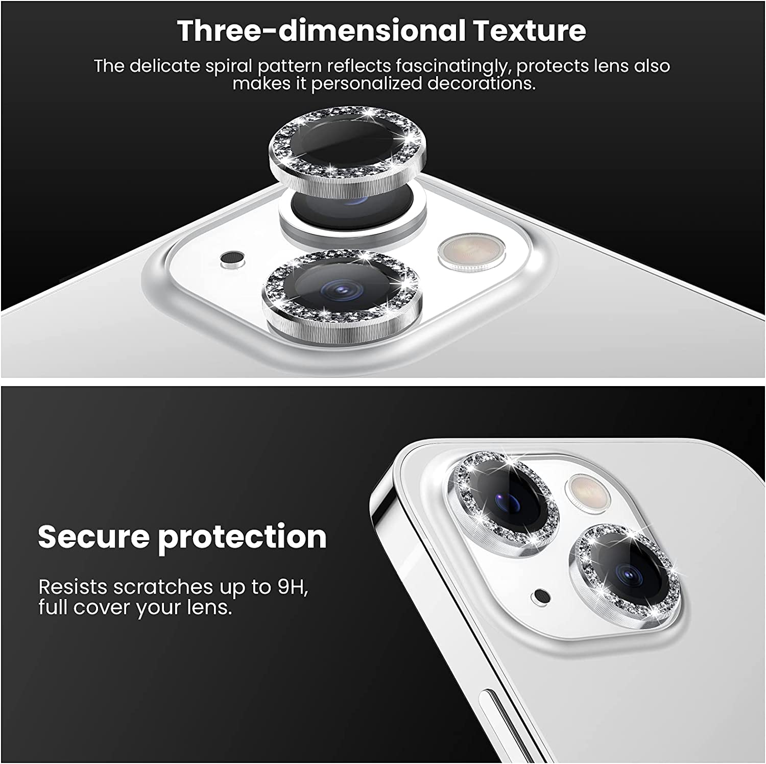 iPhone 13 Diamond Ring Camera Protector Mobilebies