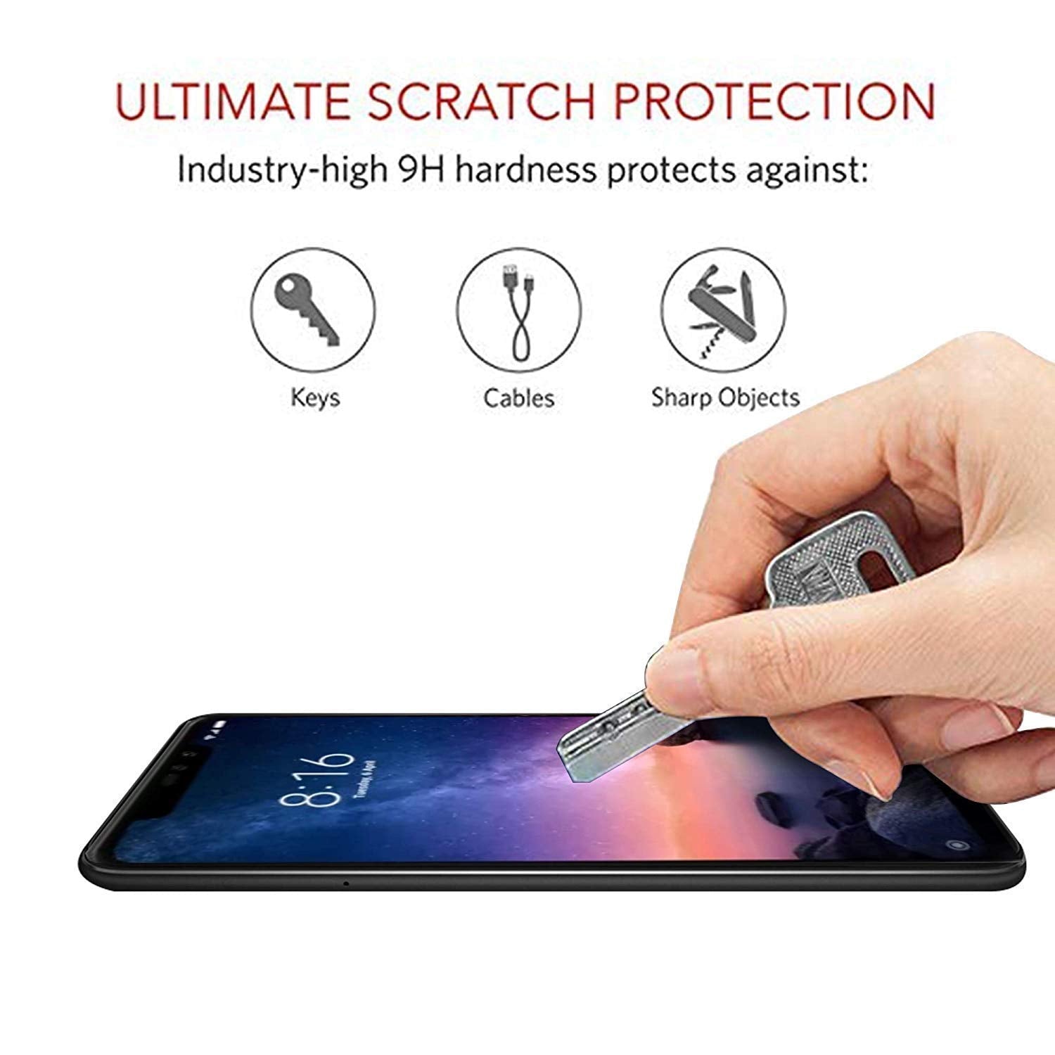iPhone 15 series Premium Screen Protector Secondary image