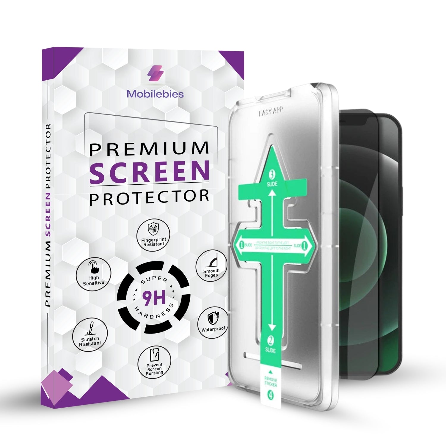 iPhone X series EZEE Privacy Screen Protector Main image