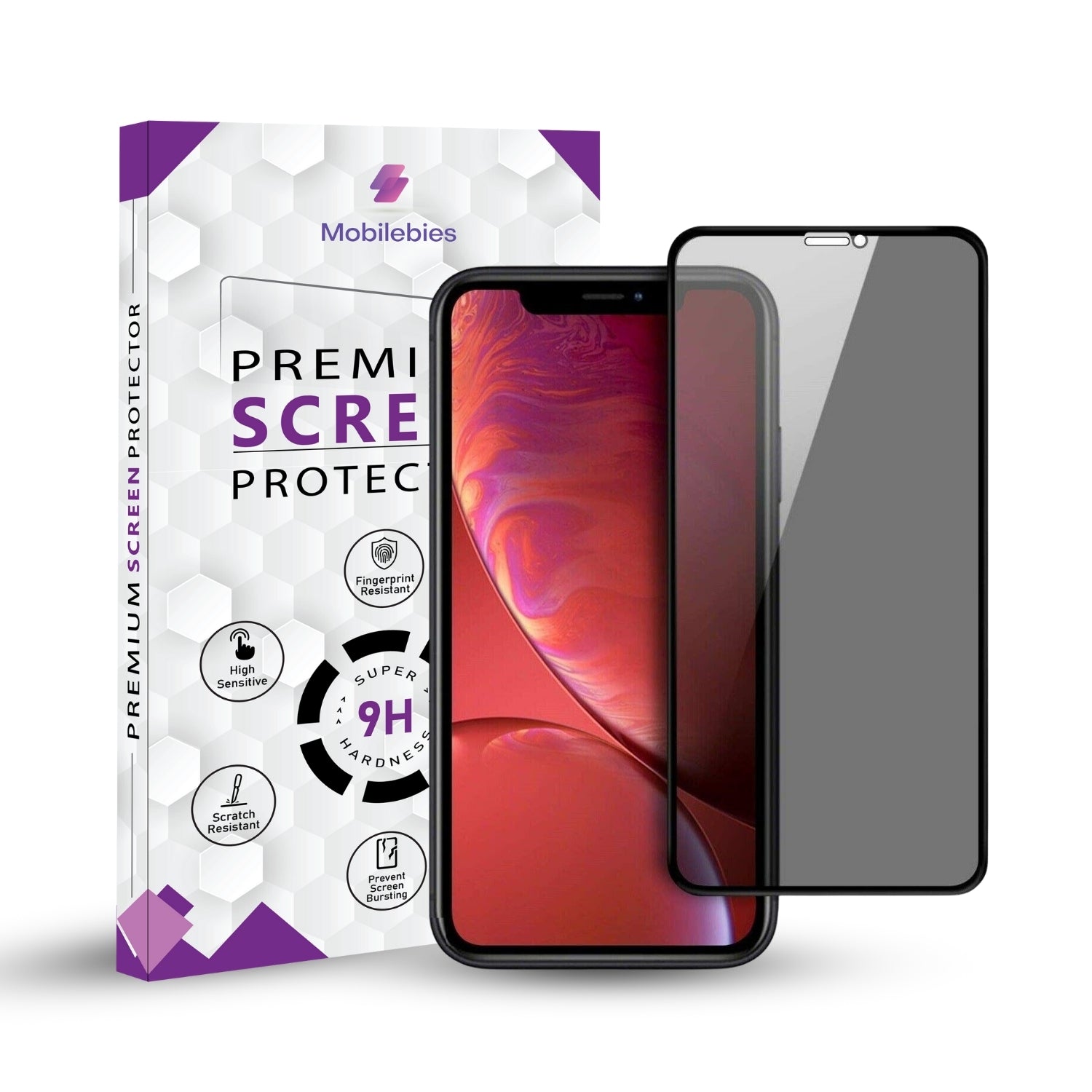 iPhone X Series Privacy Screen Protector Main image