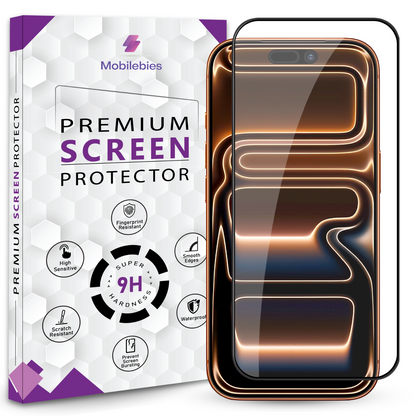 Tempered Glass for iPhone 17 Pro Max Premium Screen Protector Guard