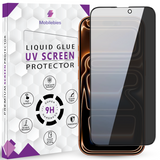 Mobilebies iPhone 17 Pro Max Privacy Tempered Glass Screen Protector Guard
