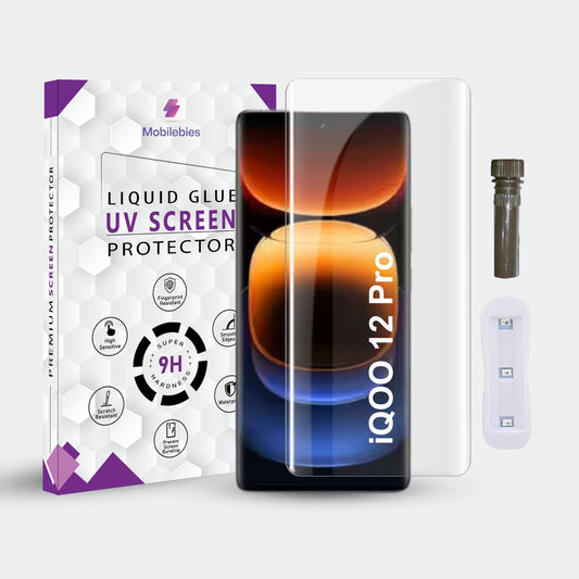 IQOO 12 Pro Advanced UV Screen Protector Tempered Glass