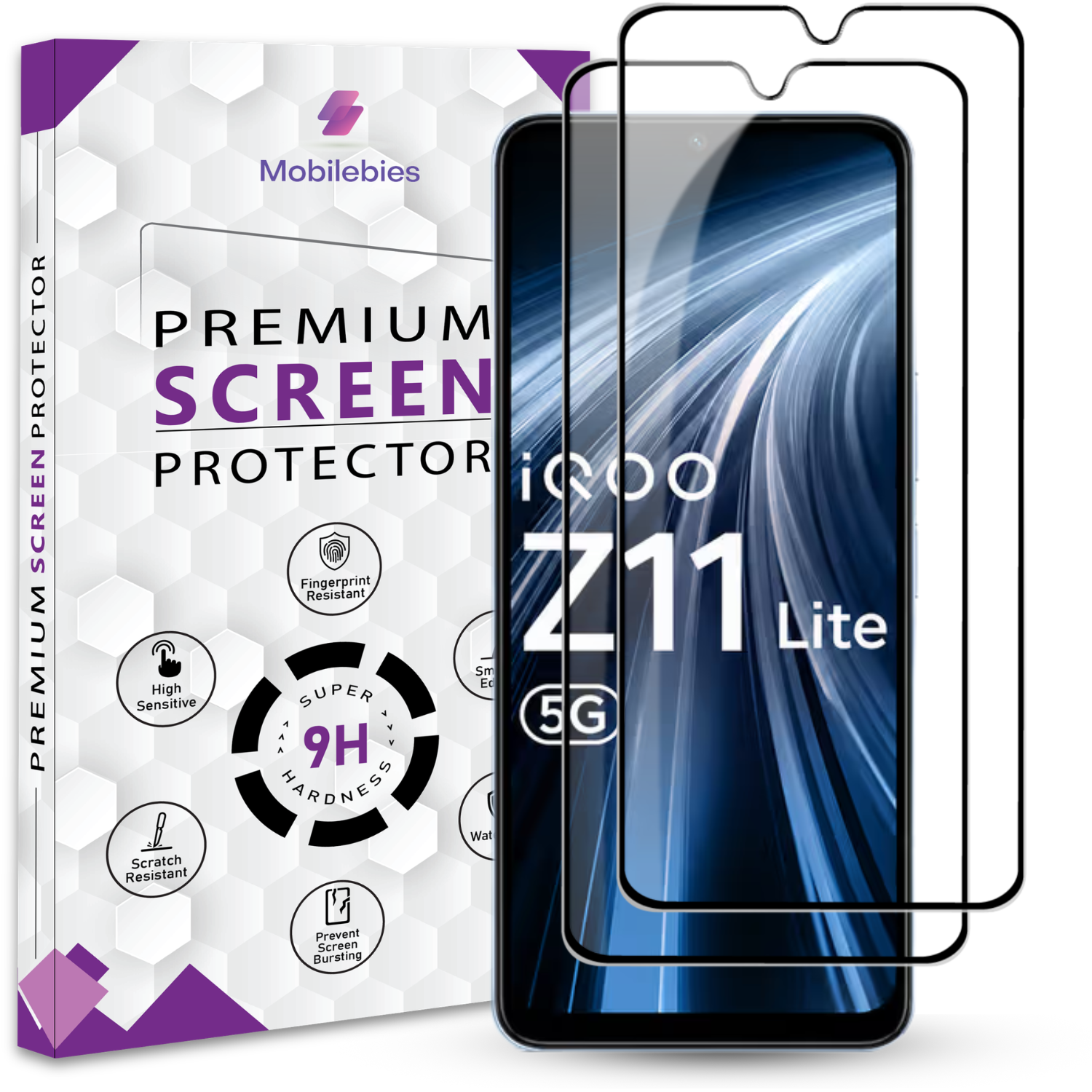 iQOO Z11 Lite OG Premium Screen Protector Secondary image