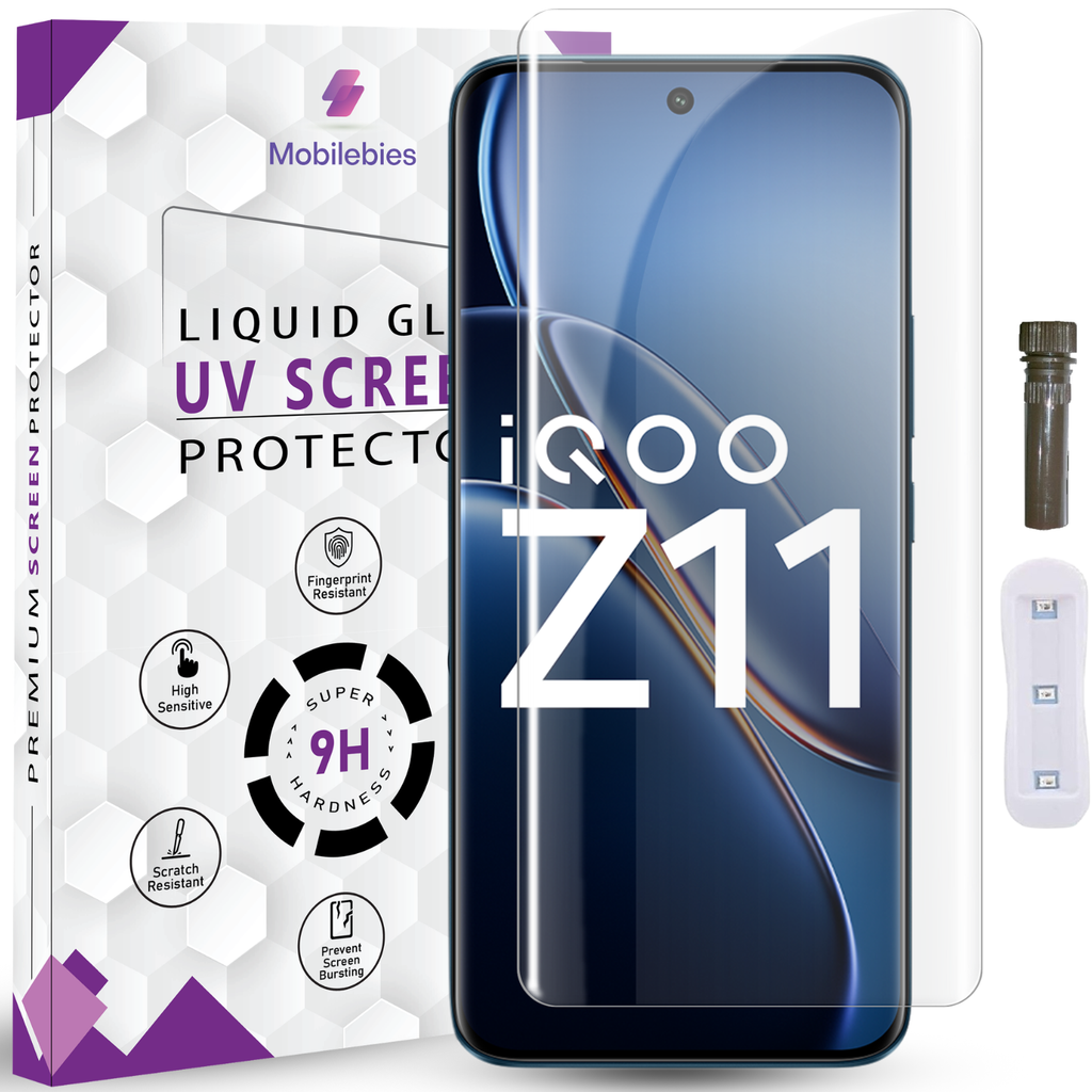 iQOO Z11 Advanced HD+ UV Glass Screen Protector