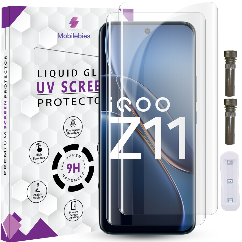 iQOO Z11 Advanced HD+ UV Glass Screen Protector