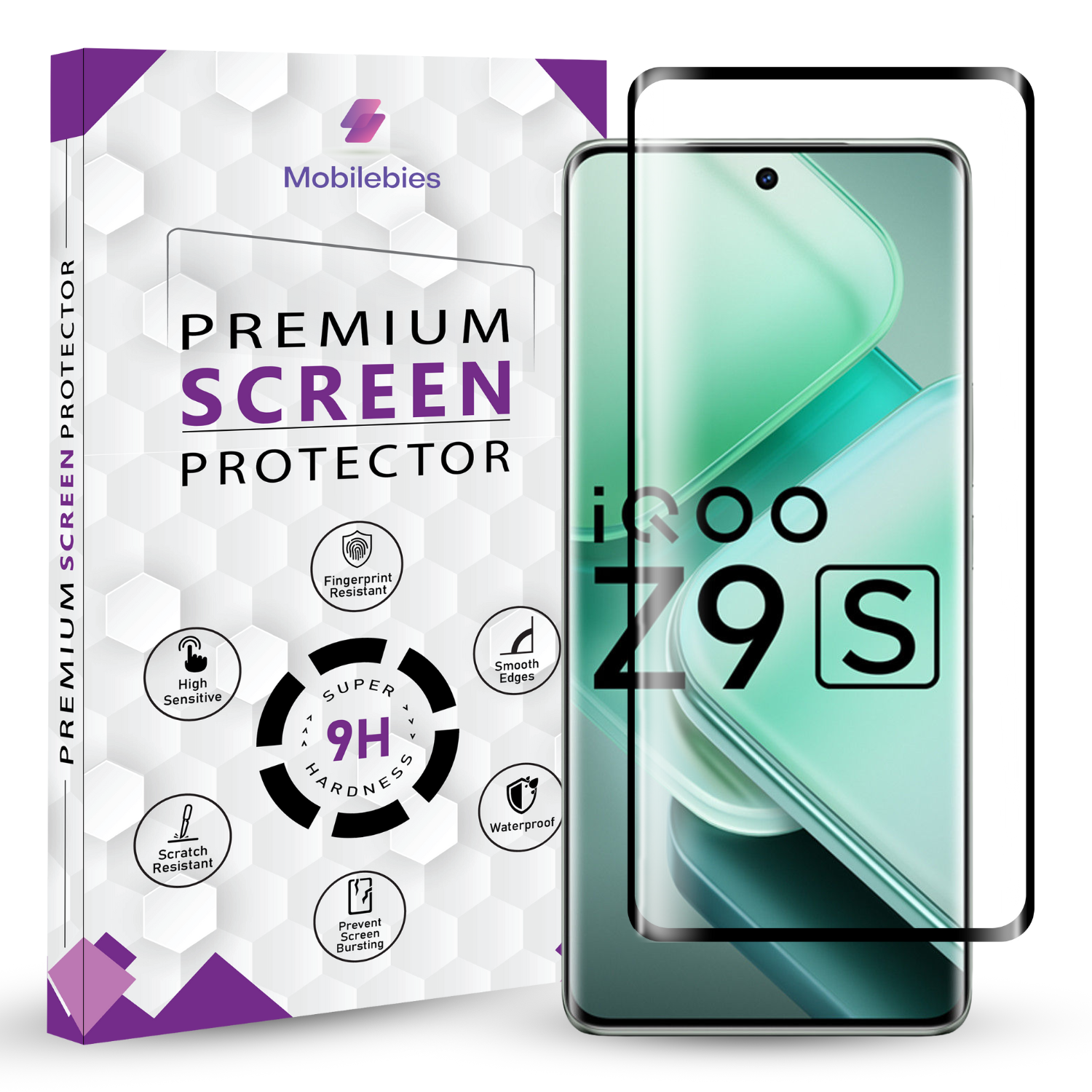 iQOO Z9s Full Glue Screen Protector Main image
