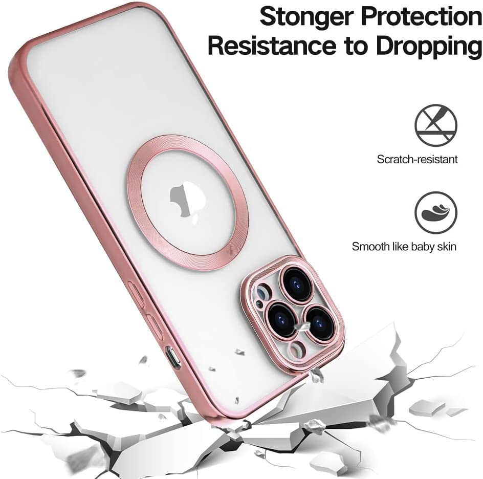 iPhone 13 Magsafe Protective Case with Camera Lens Protector