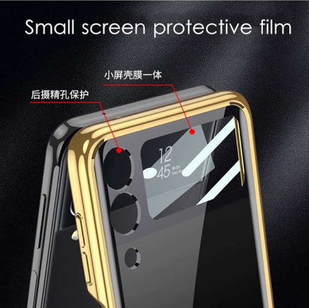 Samsung Galaxy Z Flip 4/ Z Flip 3 GKK Lion Glass Case