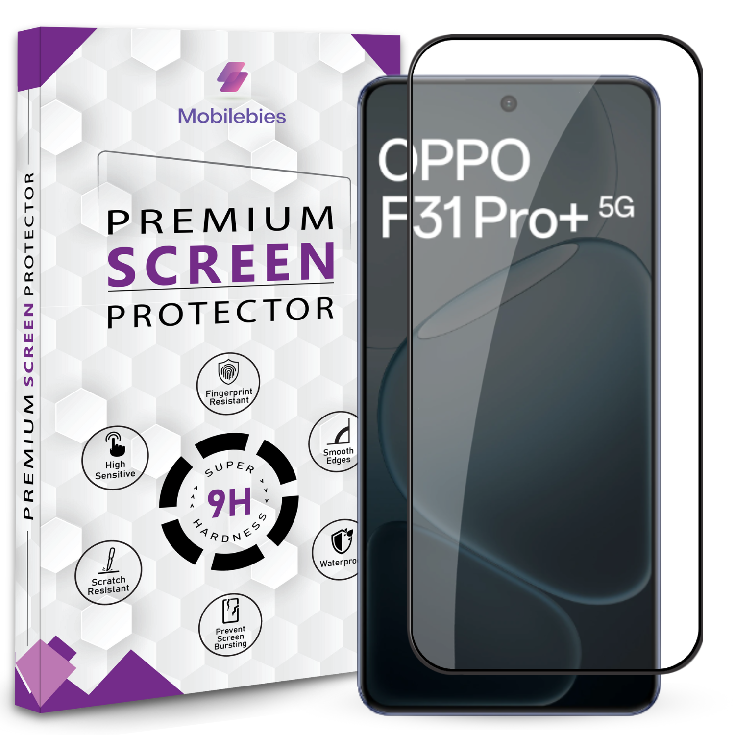 Tempered Glass for Oppo F31 Pro Plus Premium Screen Protector Guard Main image