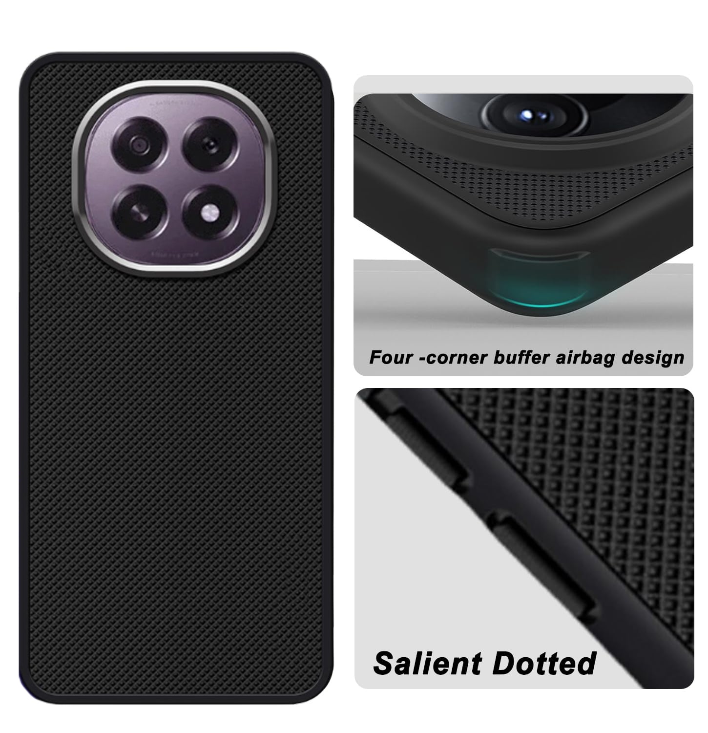 Mobilebies Backcover For Oppo F29 Super Frosted Shield Case With Salient Dots Case
