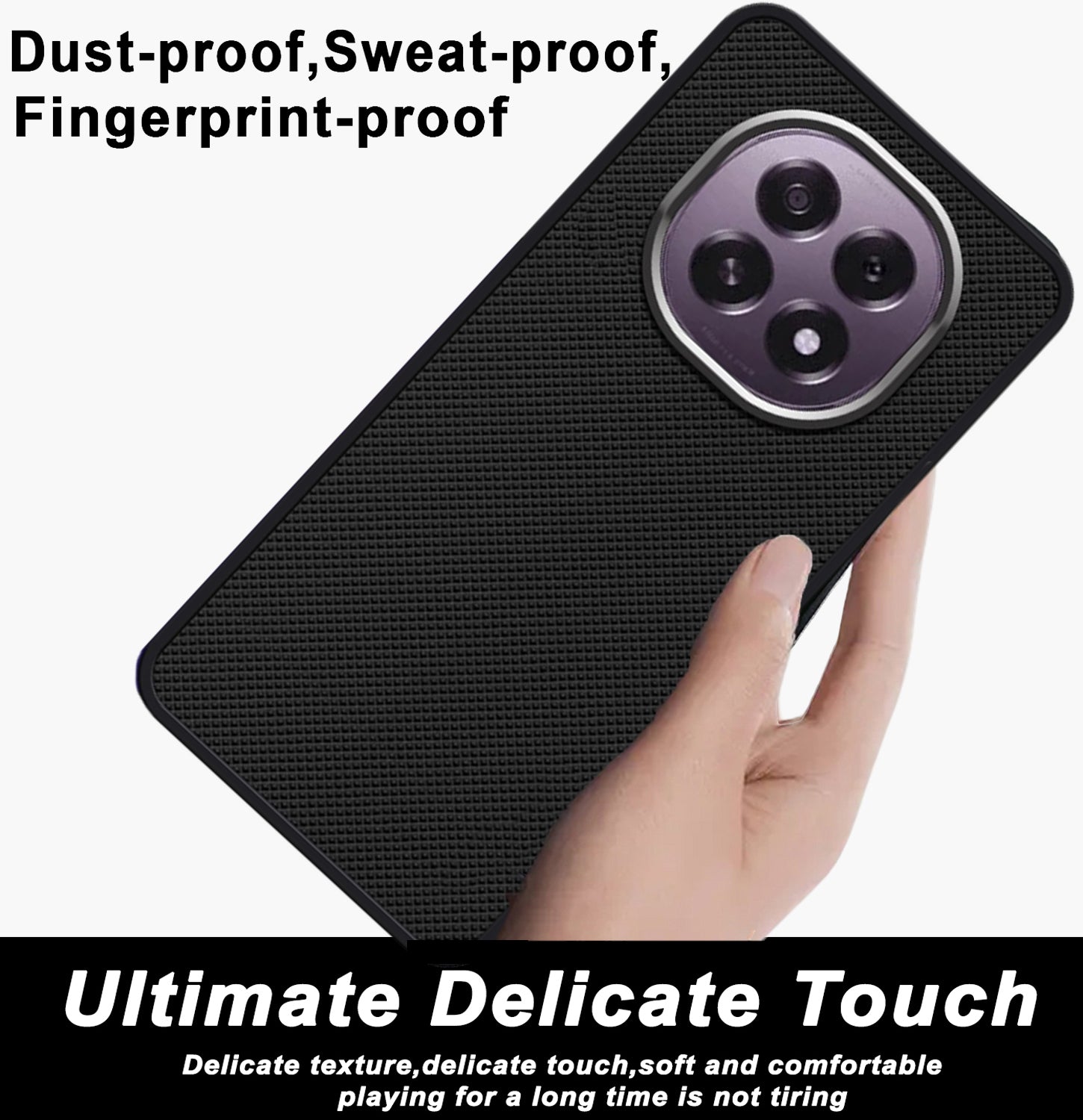 Mobilebies Backcover For Oppo F29 Super Frosted Shield Case With Salient Dots Case