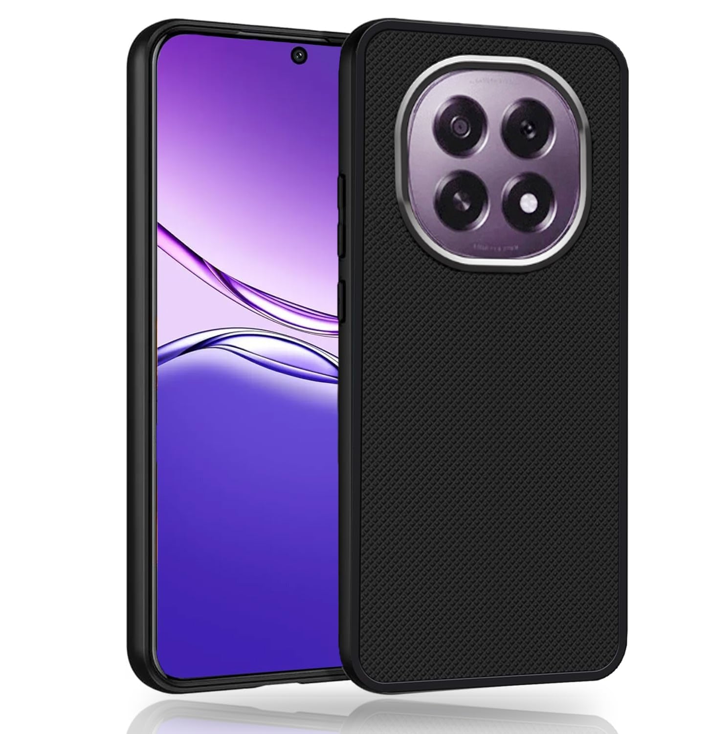 Mobilebies Backcover For Oppo F29 Super Frosted Shield Case With Salient Dots Case Main image