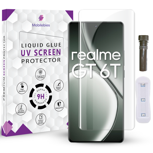 Realme GT 6T Advanced HD+ UV Glass Screen Protector