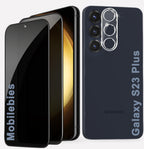 Samsung Galaxy S23 Plus — Anti-Spy Privacy Tempered Glass & Camera Lens Protector | Pack of 2