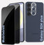 2 Pack Privacy Tempered Glass & a Camera protector for Samsung S24 Plus Privacy Screen Protector Guard & Camera Lenns Protecor