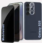 2 Pack Privacy Tempered Glass & a Camera protector for Samsung S25 Privacy Screen Protector Guard & Camera Lenns Protecor